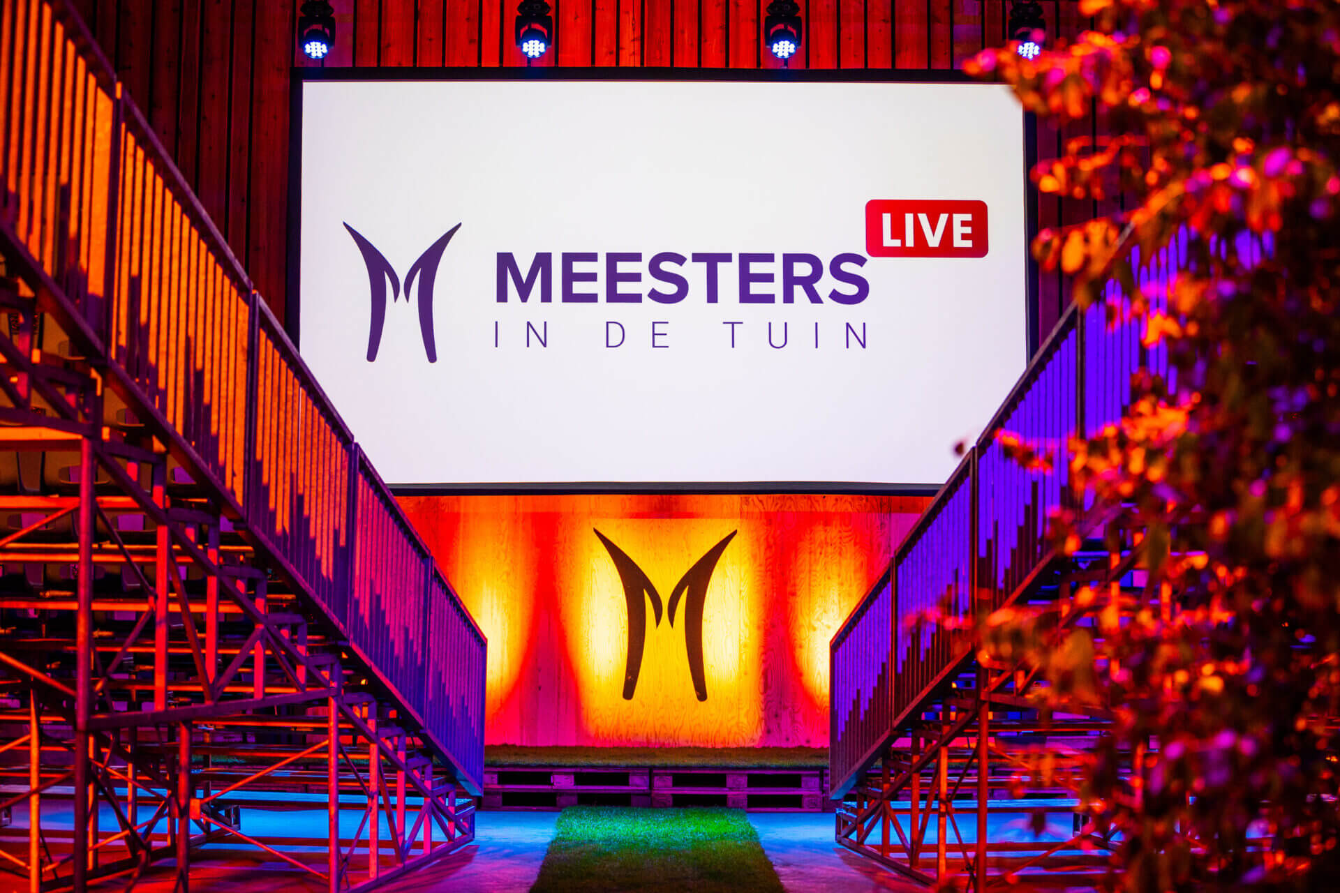 meesters in de tuin evenement bij Inspyrium